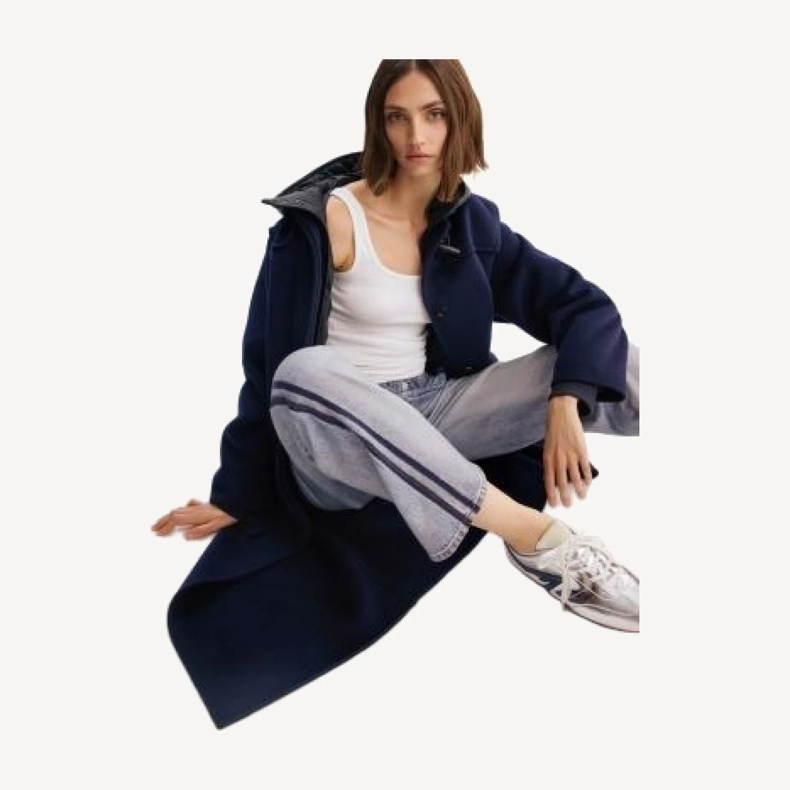 rag & bone Miramar Terry Wide Leg Track Pants