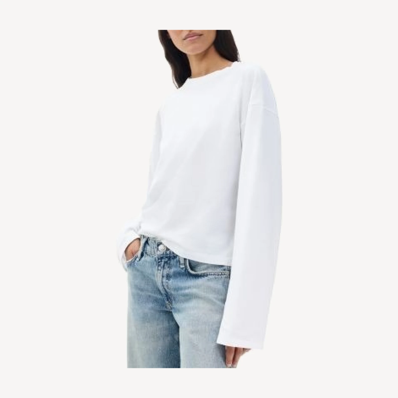 rag & bone Kelly Boxy Long Sleeve Tee