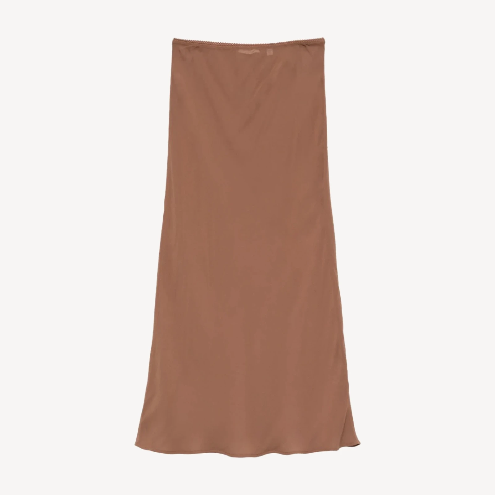 LONG SKIRT SLIP -- CAROB