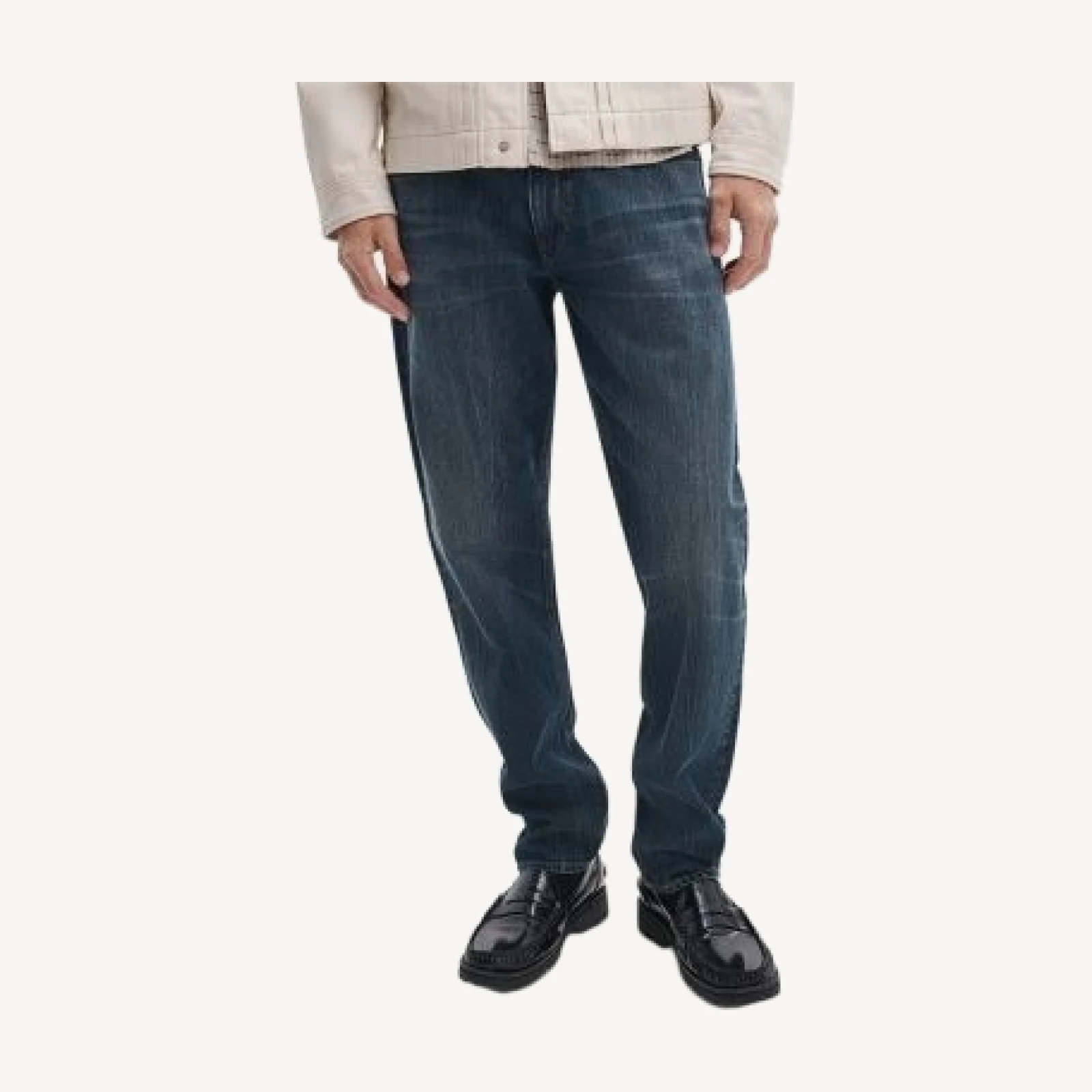 rag & bone Straight Fit Authentic Stretch Jeans in Haven