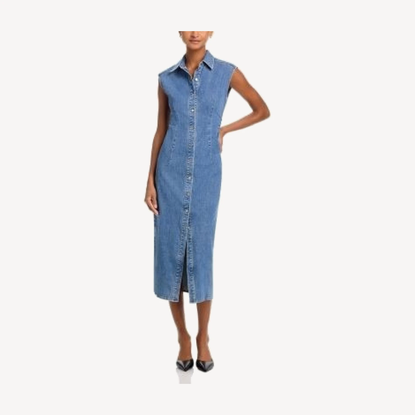 rag & bone Airflex Leah Denim Dress