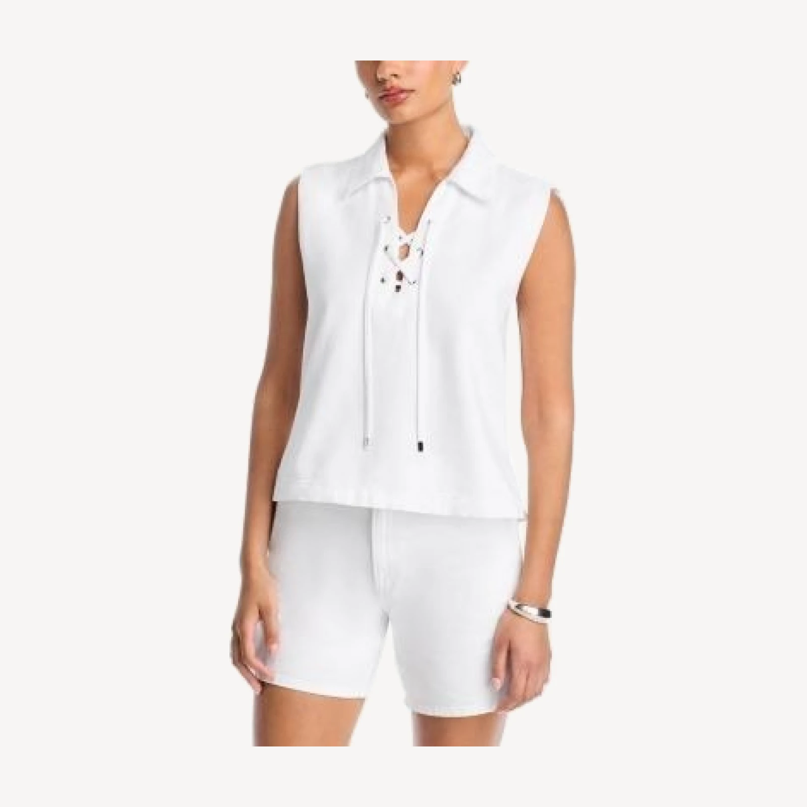 rag & bone Fiona Lace Up Shirt