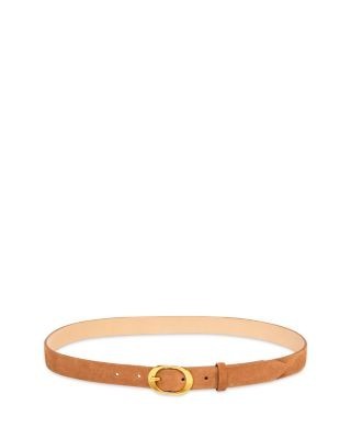 rag & bone Women's Vera Slim Suede Belt