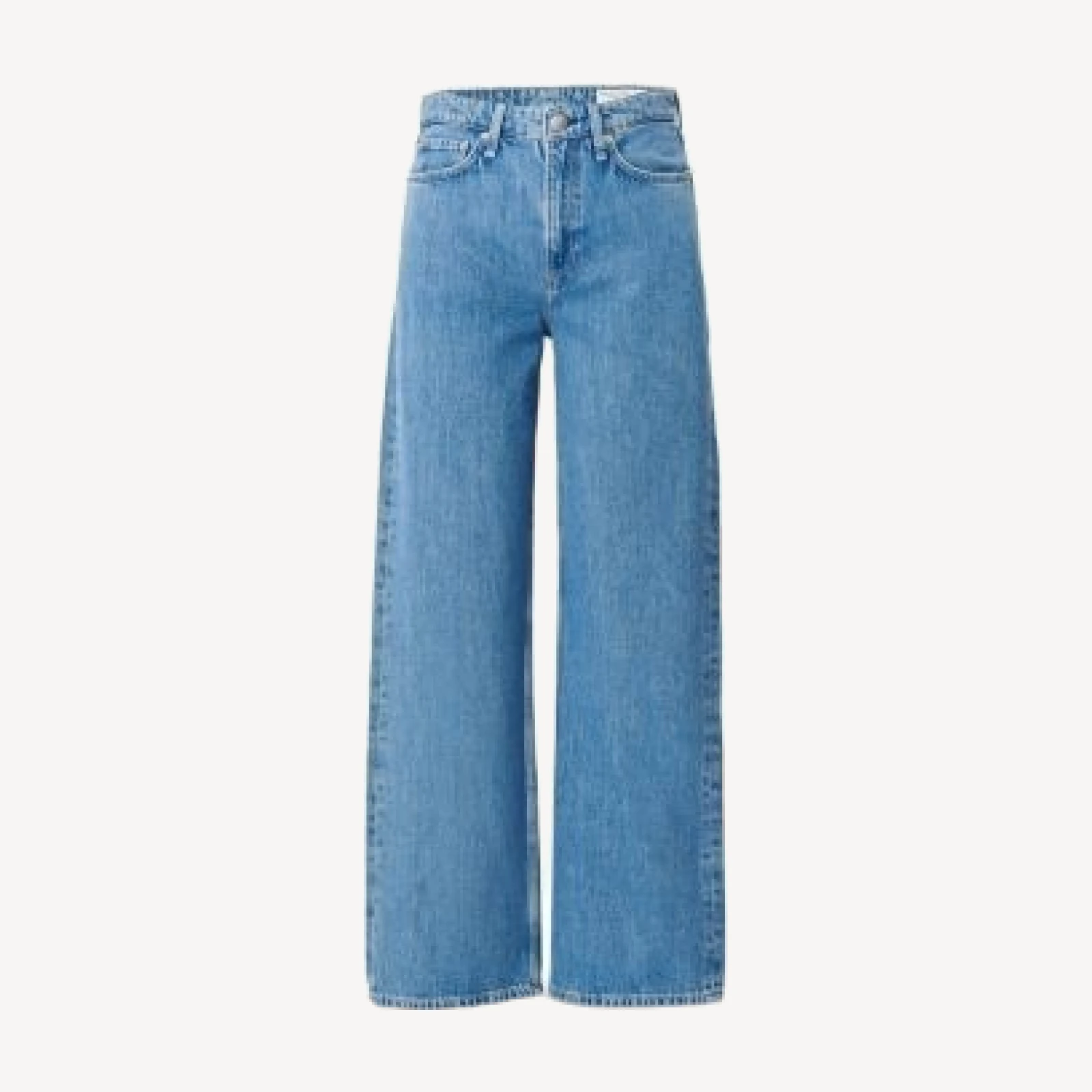 rag & bone Logan High Rise Wide Leg Jeans in Downey