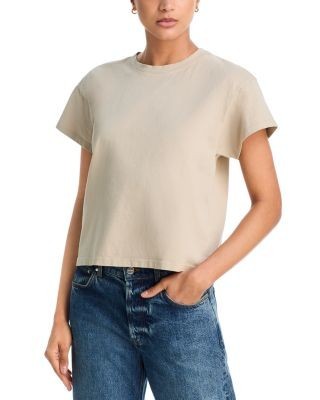 rag & bone Distressed Washed Kelly Boxy Tee