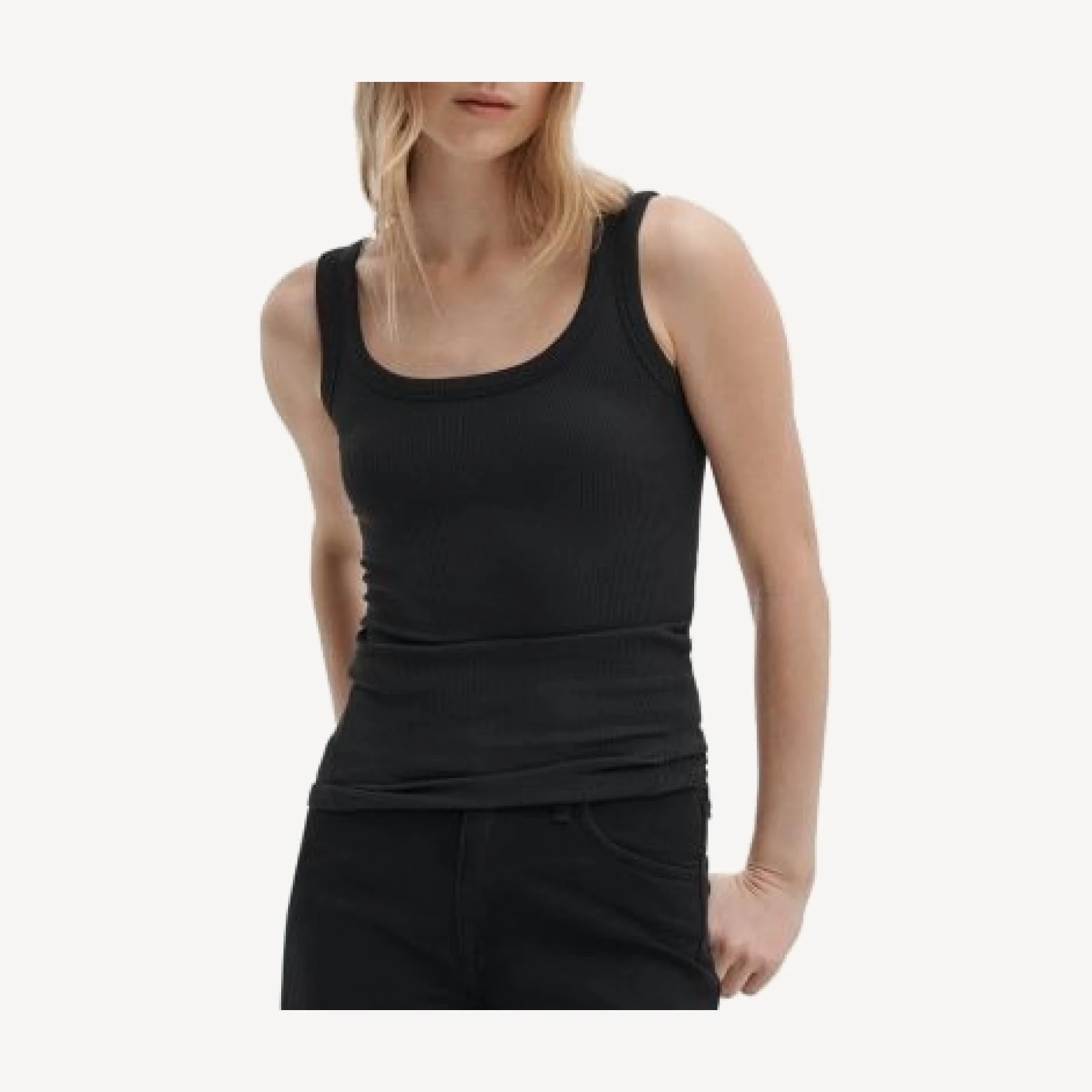 rag & bone The Essential Rib Knit Top