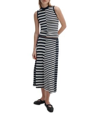 rag & bone The Knit Mixed Stripe Tank Top