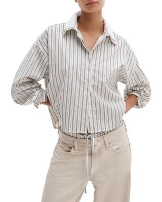 rag & bone Marin Stripe Layered Shirt