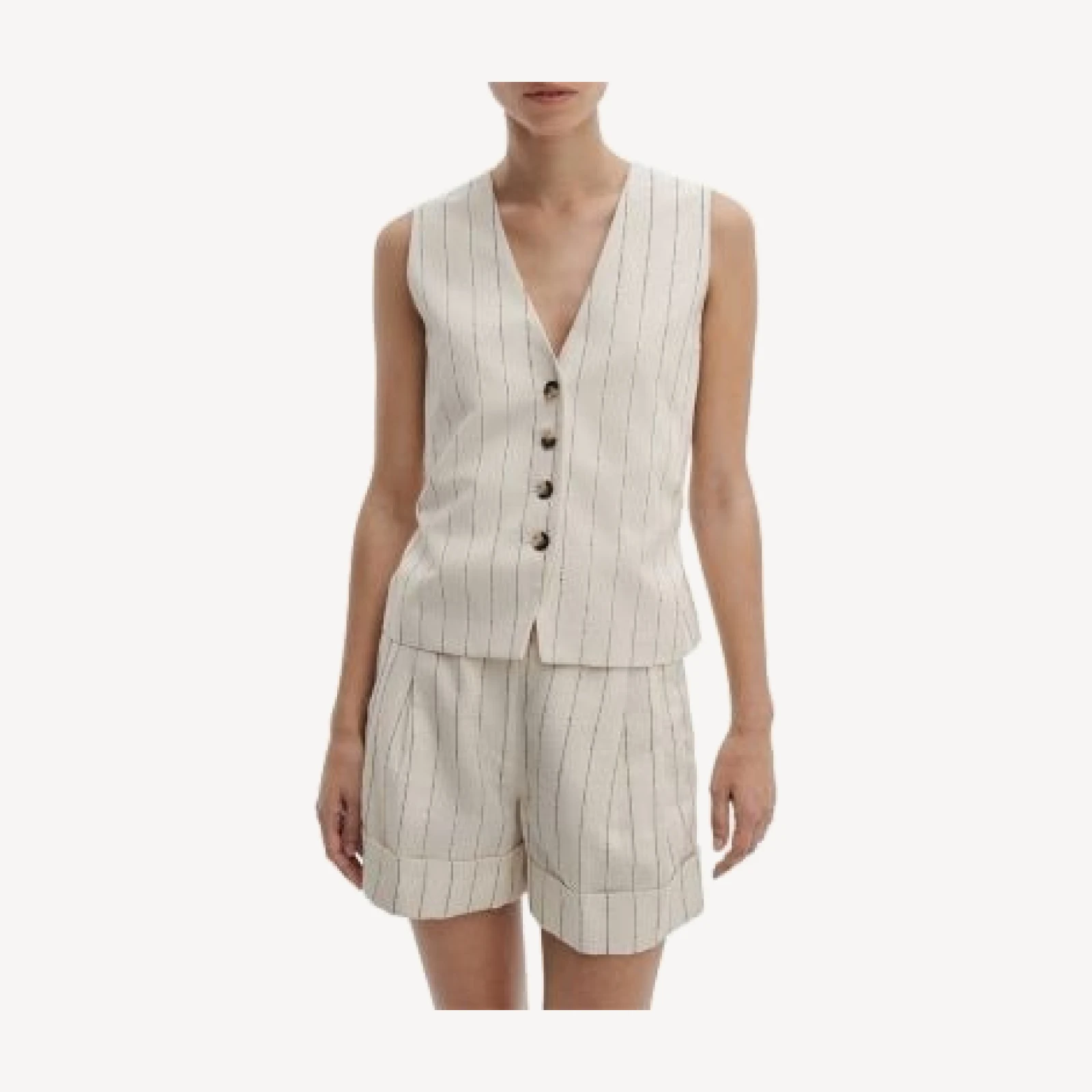rag & bone Paulette Stripe Vest