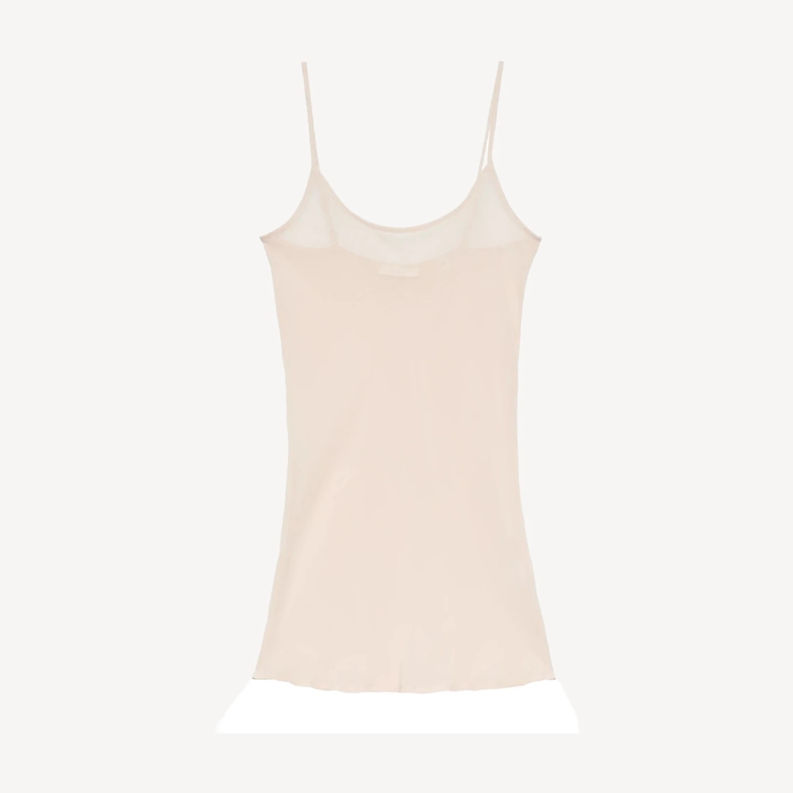 SHORT SCOOP NECK SLIP -- CONCH