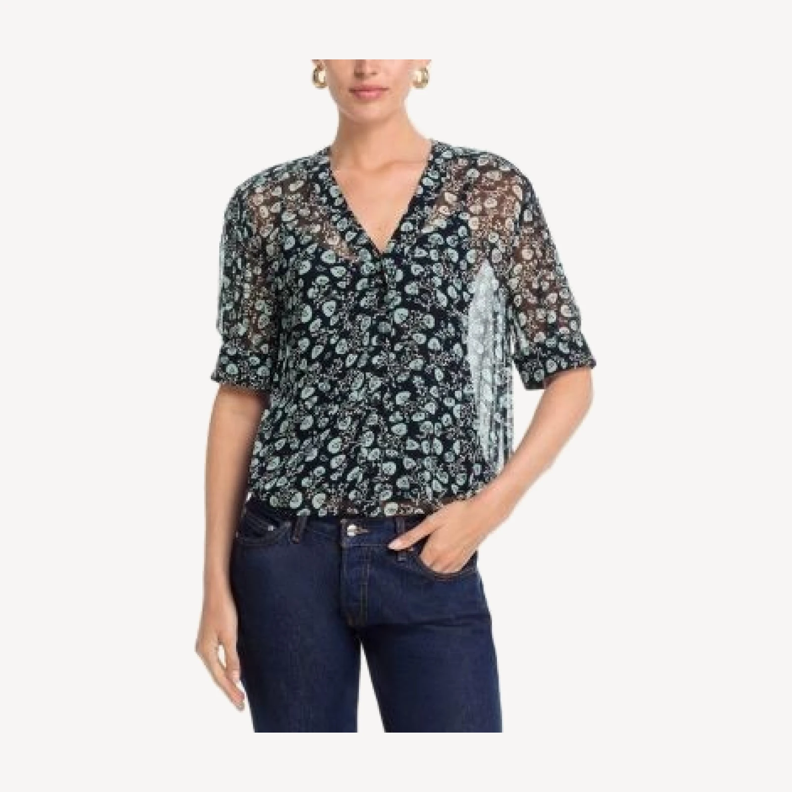 rag & bone Taylor Floral Shirt