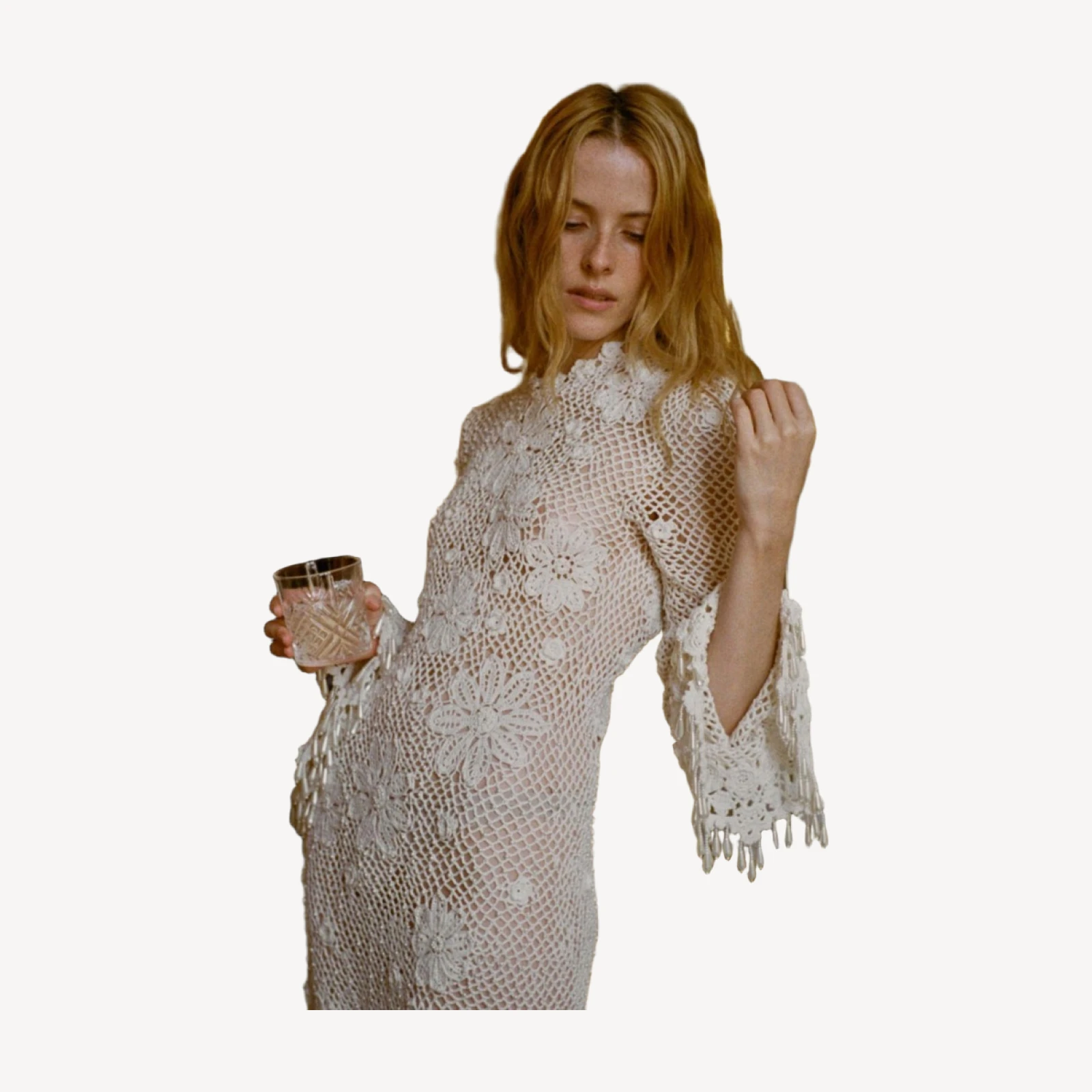 ETNA ANNIVERSARY DRESS -- PEARL
