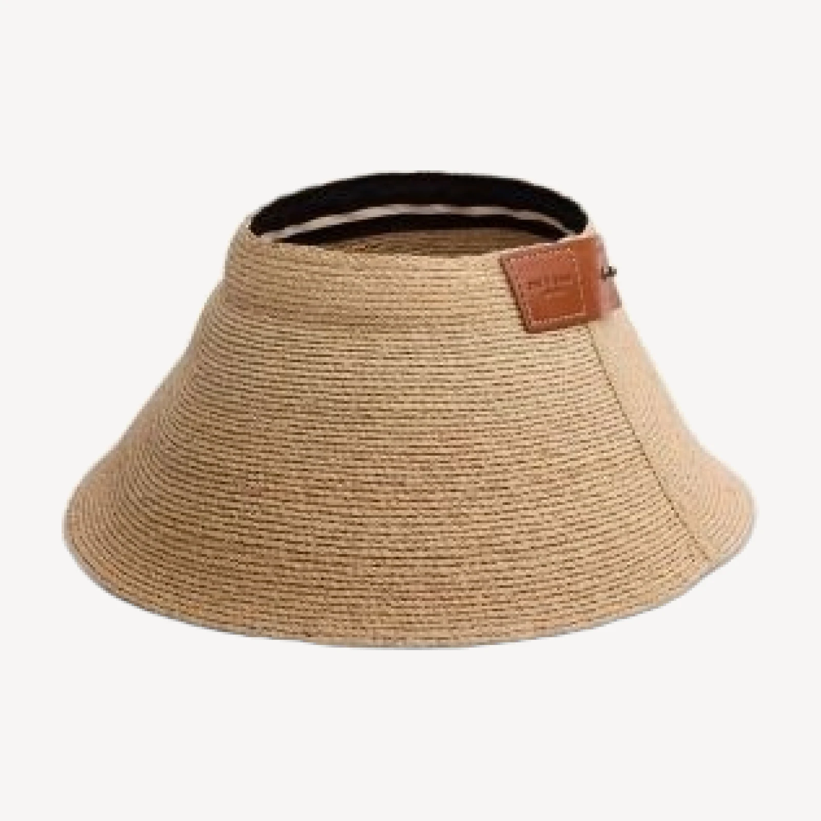 rag & bone Meredith Rollable Raffia Visor