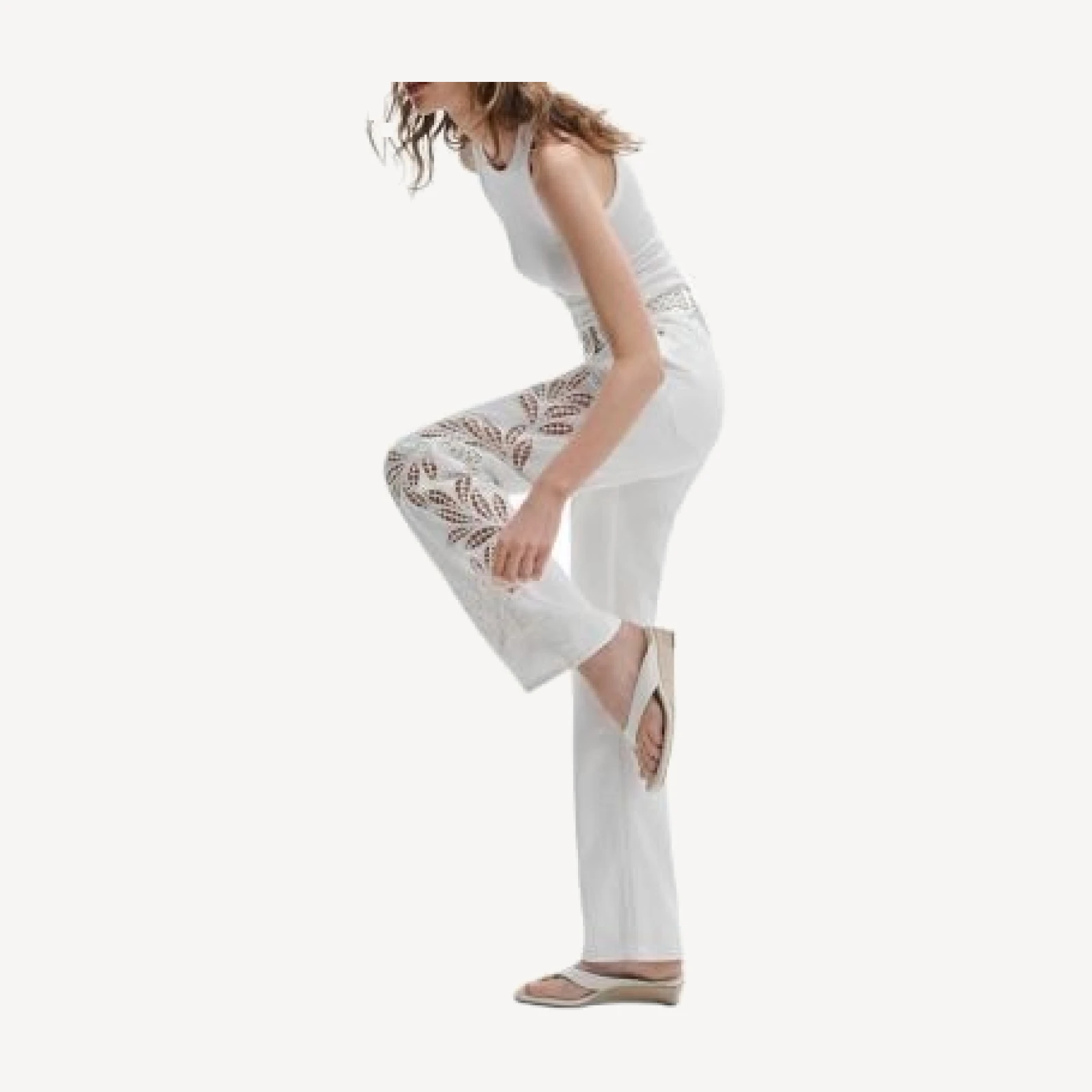 rag & bone Women's Jo Thong Wedge Sandals