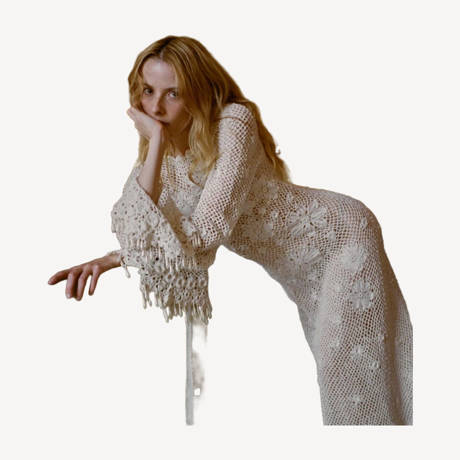 ETNA ANNIVERSARY DRESS -- PEARL
