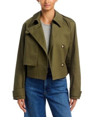 rag & bone Jamie Cropped Trench Coat