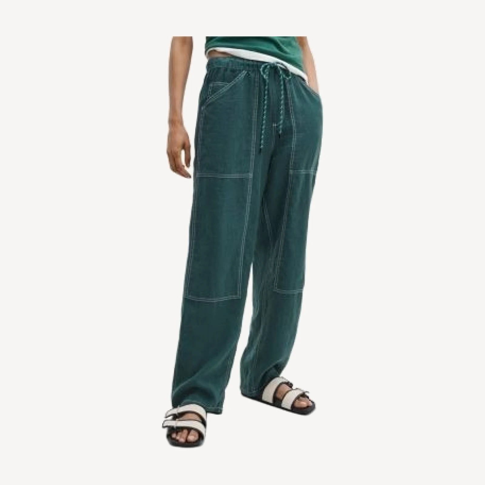 rag & bone Atlas Linen Pants