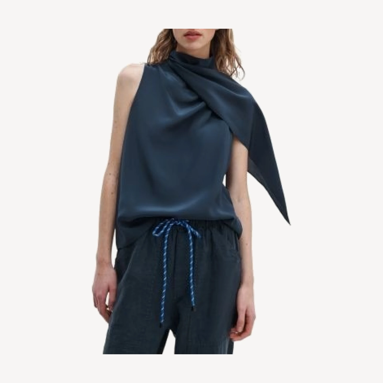 rag & bone Adela Silk Top