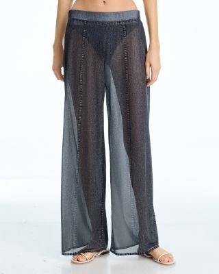 rag & bone Miramar Mesh Wide Leg Pants