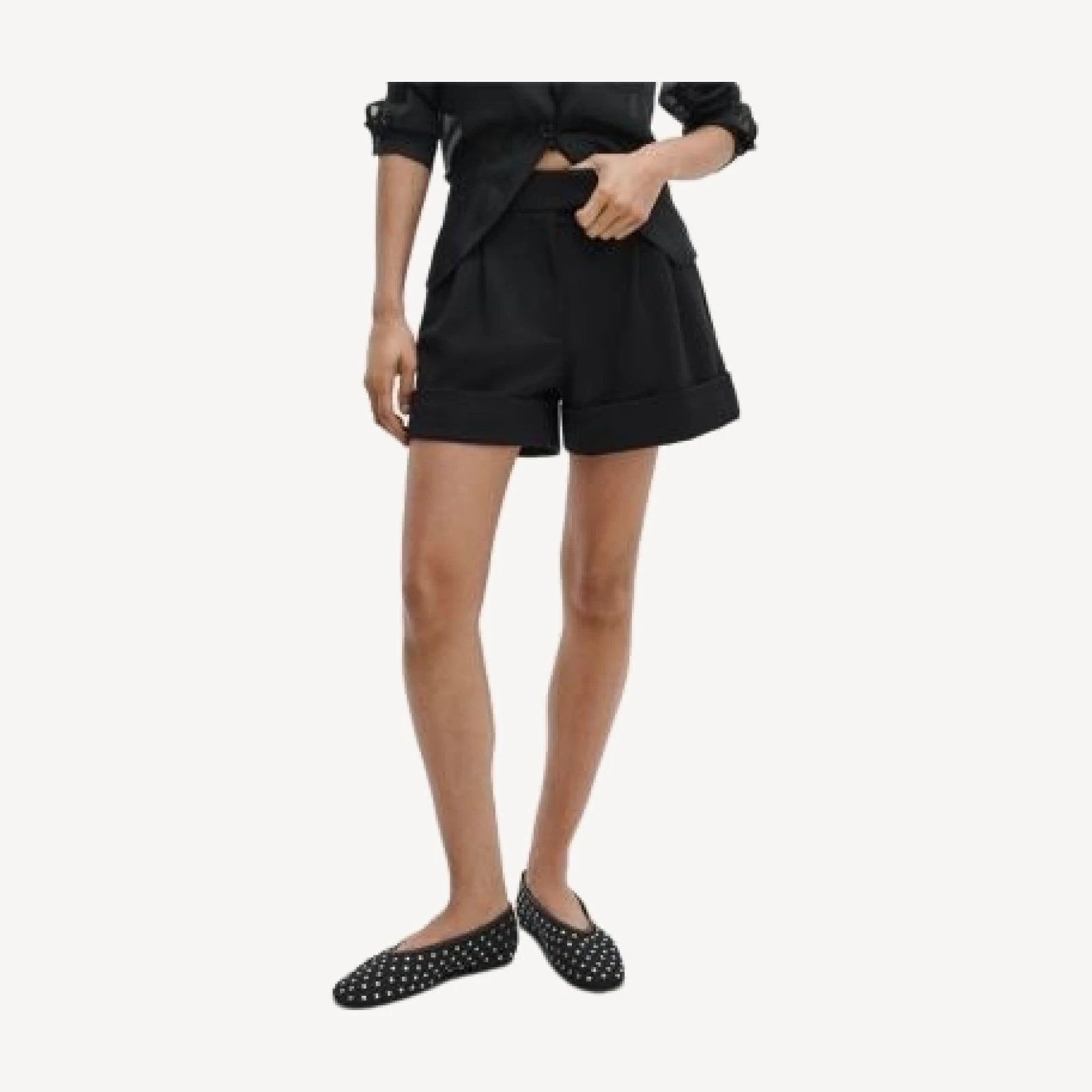 rag & bone Neila Ponte Shorts