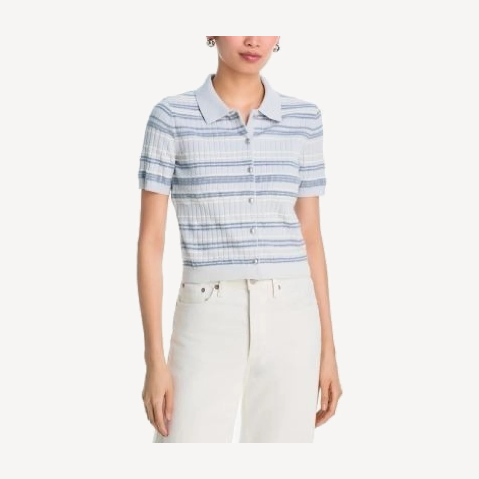 rag & bone Karina Stripe Cardigan Sweater