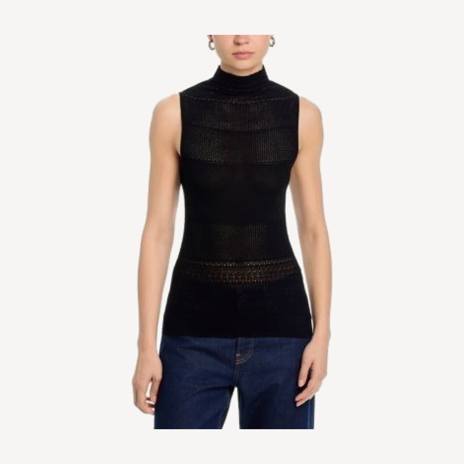 rag & bone Mira Mock Neck Tank Top