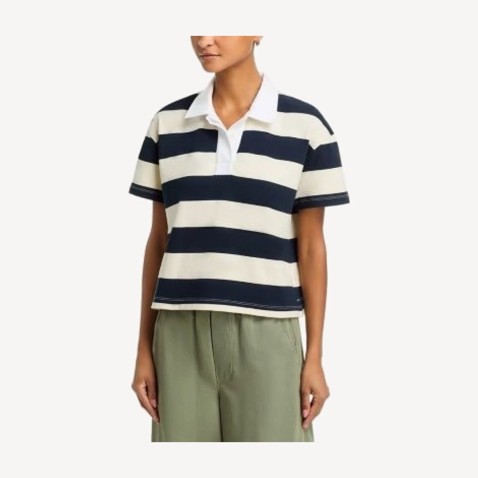 rag & bone Kelly Stripe Polo Shirt
