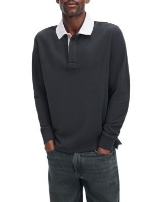 rag & bone Classic Cotton Solid Pique Polo Shirt