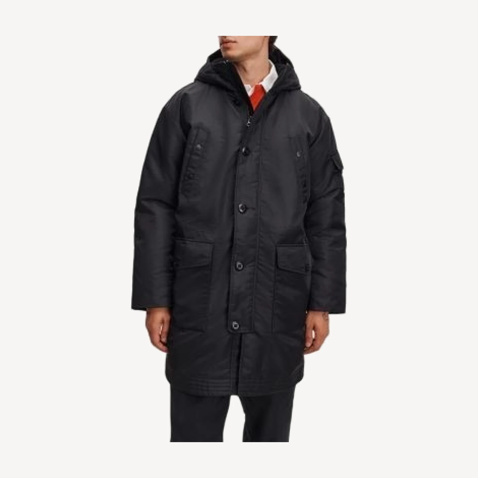 rag & bone Milner Hooded Pocket Snorkel Jacket