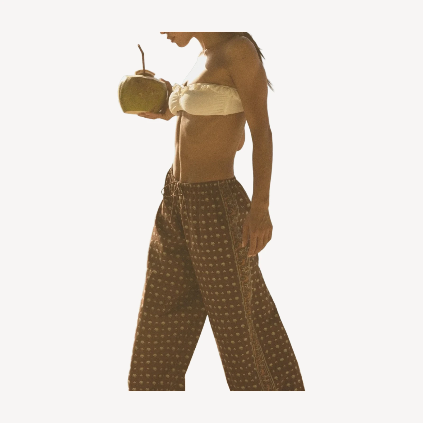 YARROW PANT -- TERRE FOULARD DE LA MER