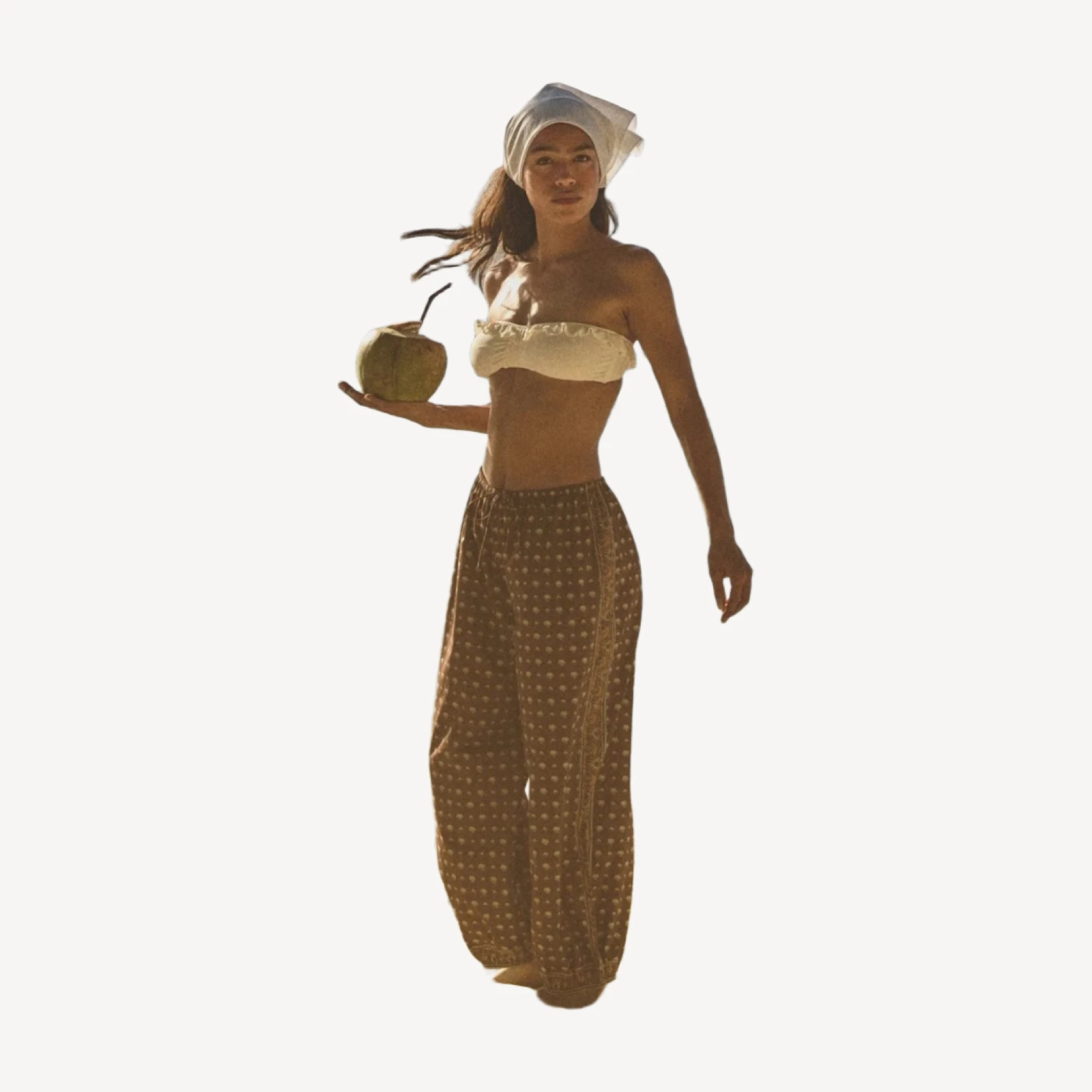 YARROW PANT -- TERRE FOULARD DE LA MER