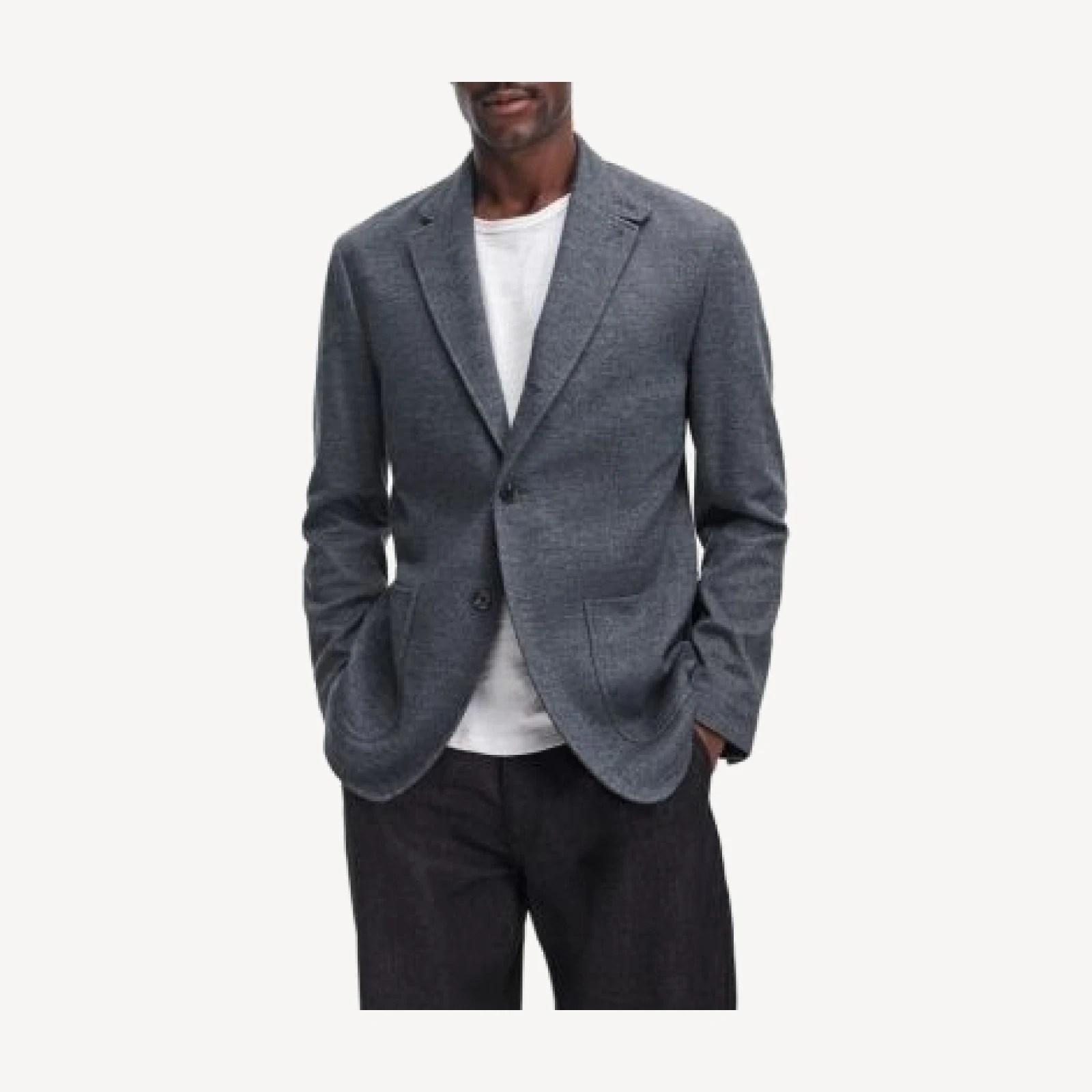 rag & bone Becker Cotton Blend Knit Sport Coat