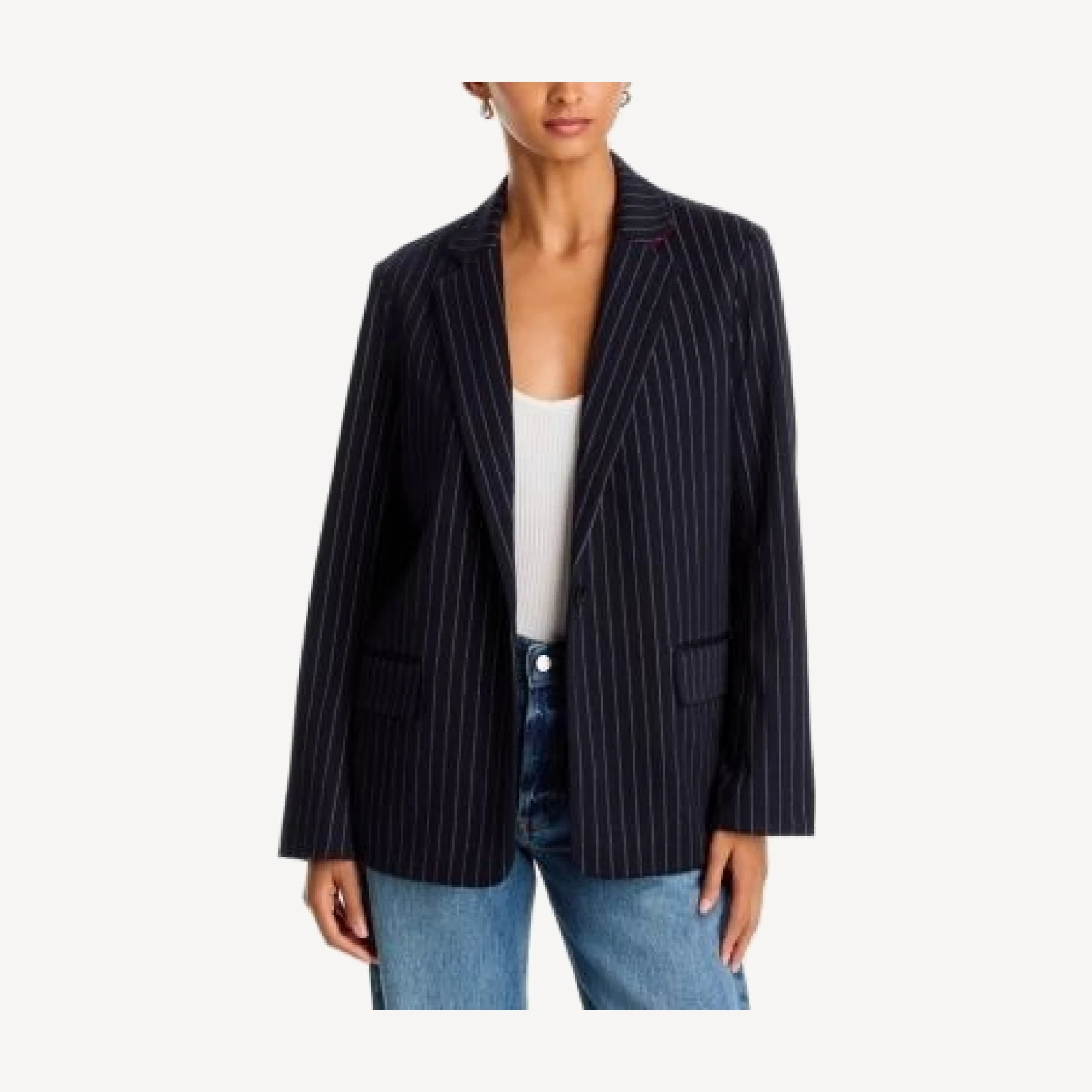 rag & bone Jessica Ponte Jacquard Blazer