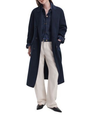 rag & bone Vasso Wool Double Breasted Coat