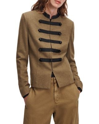 rag & bone Mercer Regalia Wool Long Sleeve Blazer