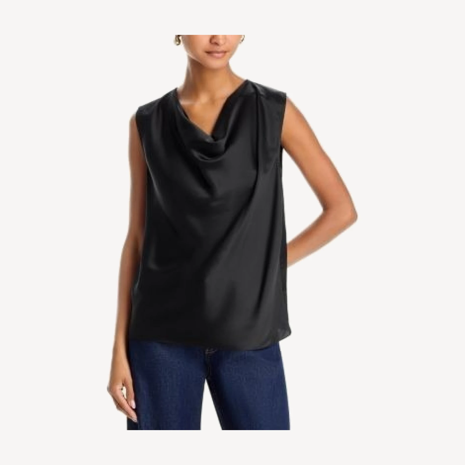 rag & bone Vinnie Silk Sleeveless Top