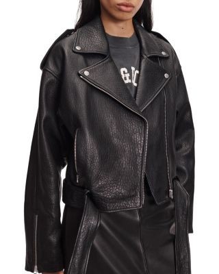 rag & bone Penelope Leather Moto Jacket