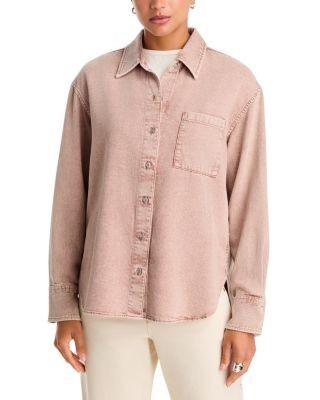 rag & bone Connie Cotton & Lyocell Button Up Shirt