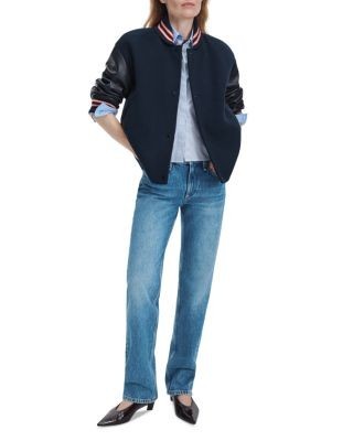 rag & bone Harlow Low Rise Slim Straight Jeans in Candice