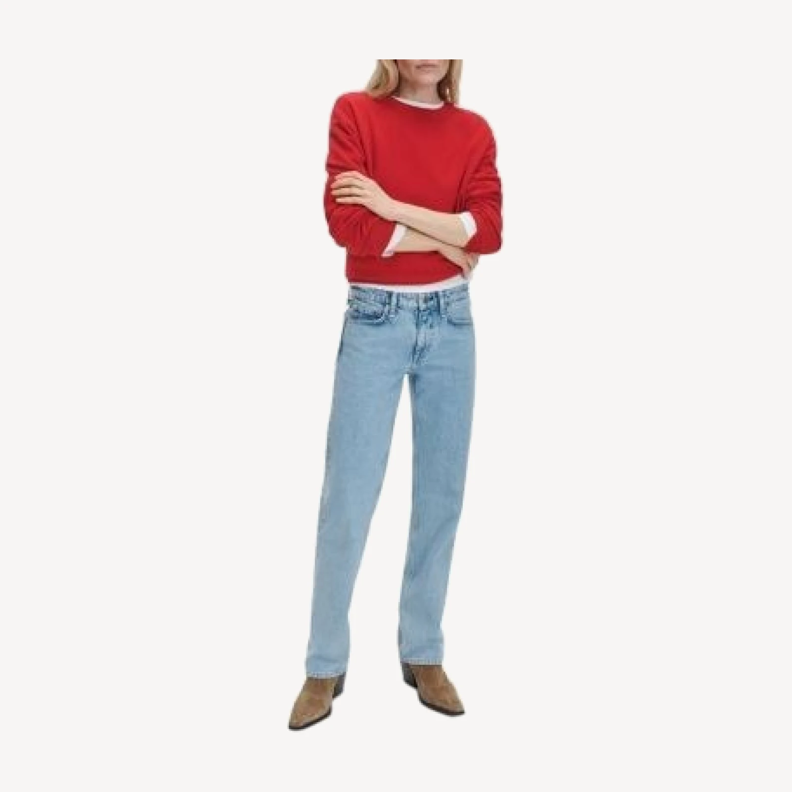 rag & bone Harlow Low Rise Slim Straight Jeans in May