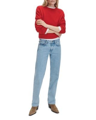 rag & bone Harlow Low Rise Slim Straight Jeans in May
