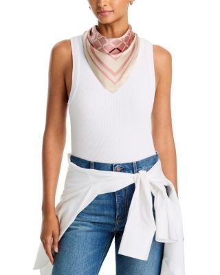 rag & bone Pop Geometric Silk Scarf