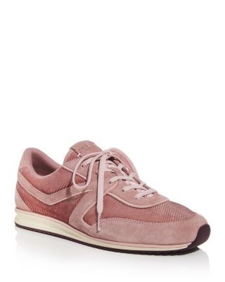 rag & bone Women's Retro Trainer Suede Low Top Sneakers