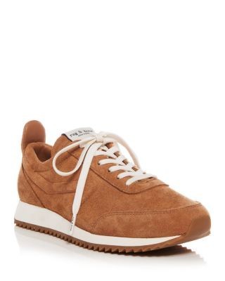 rag & bone Women's Retro Runner Suede Sneakers