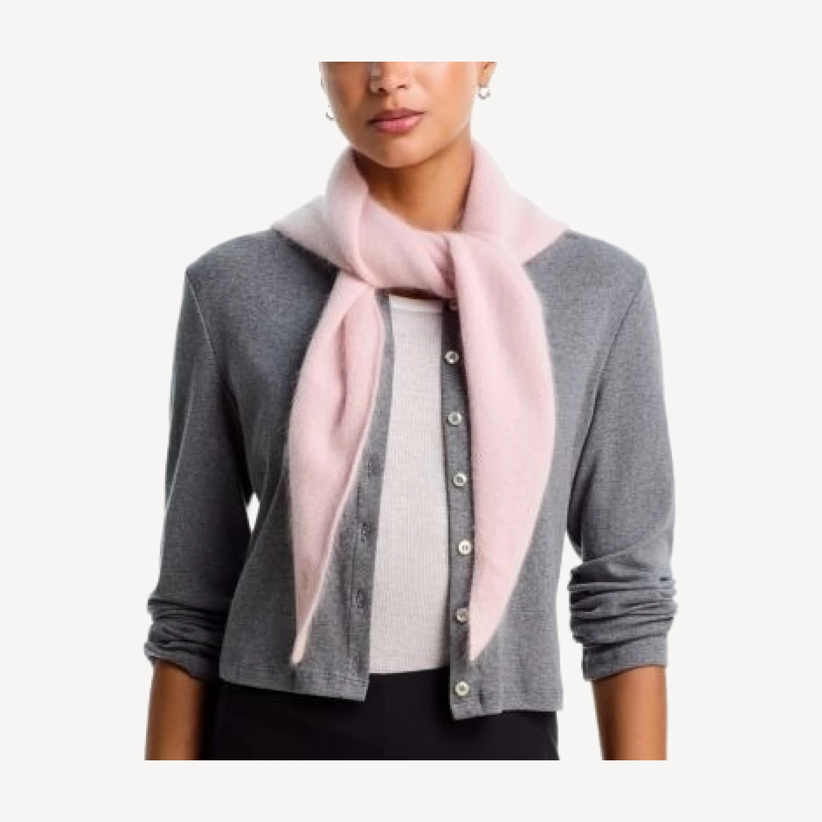 rag & bone Jada Brushed Cashmere Bandana Scarf