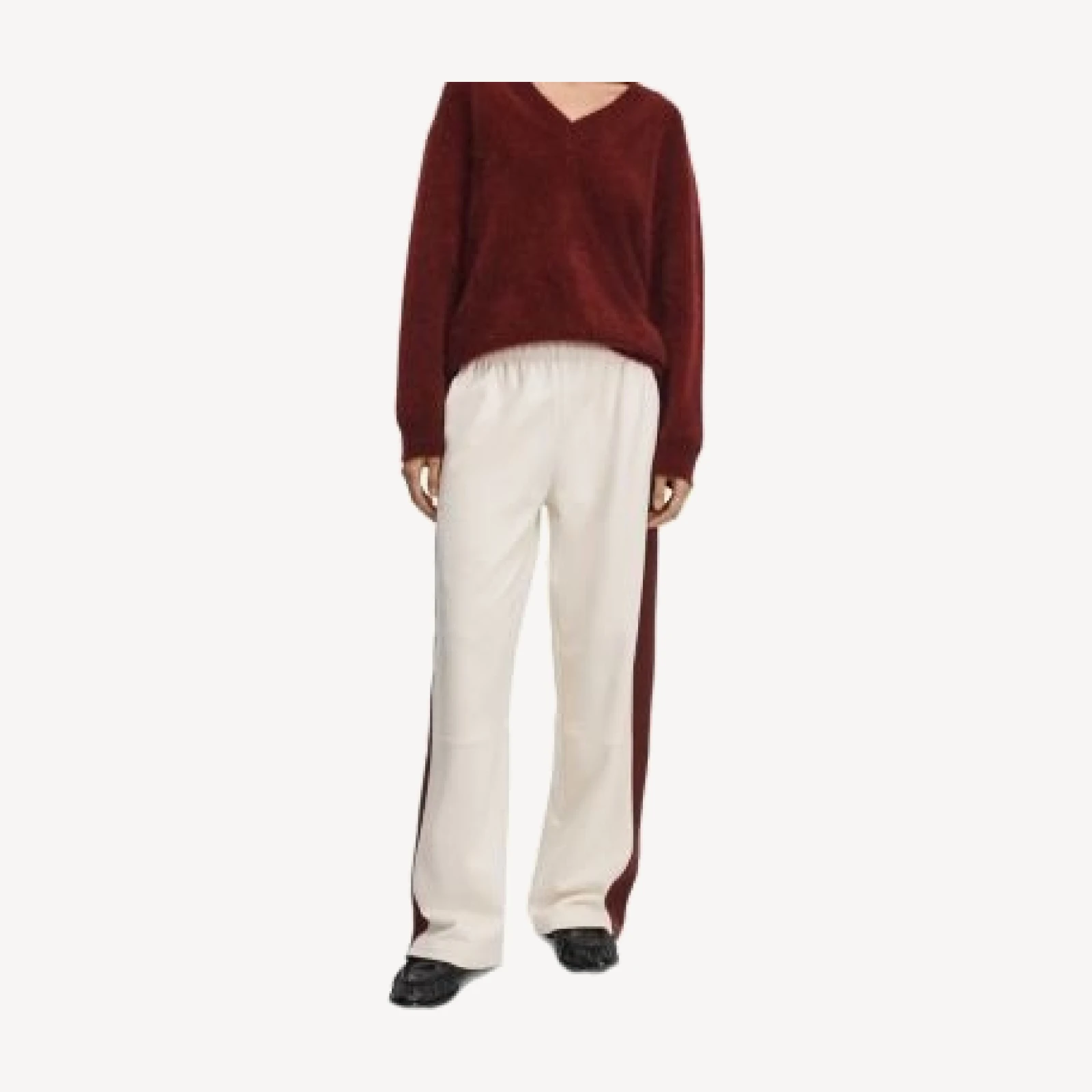 rag & bone The Everyday Terry Cotton Seamed Track Pants