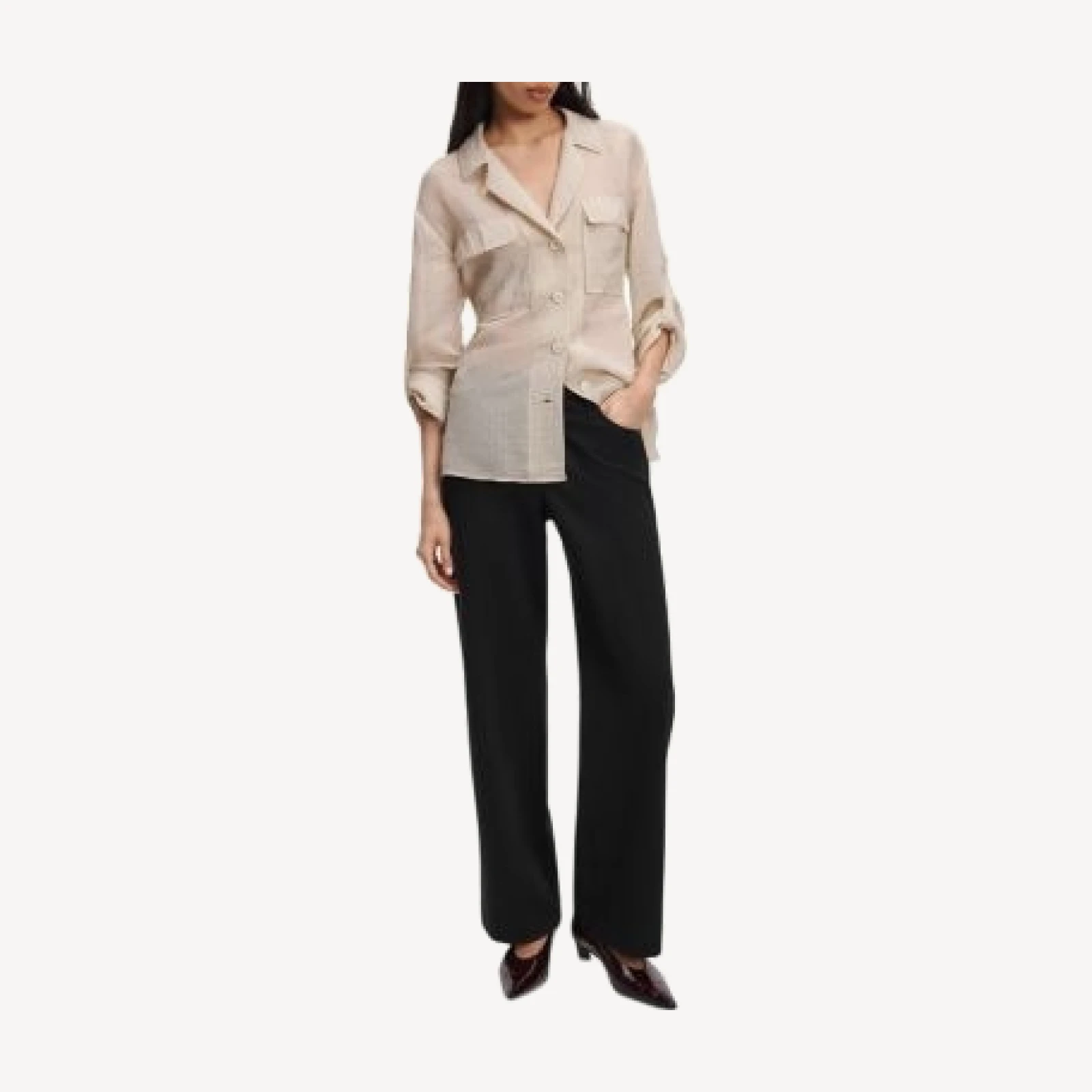 rag & bone Cam Ponte Straight Pants