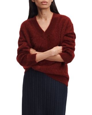 rag & bone Jada Brushed Cashmere V Neck Sweater