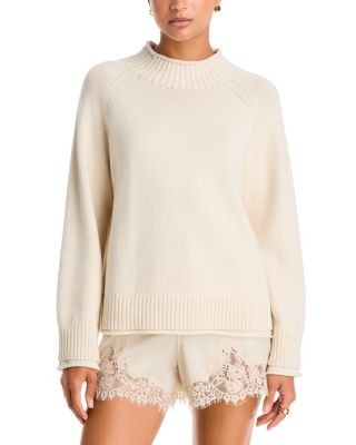 rag & bone Hazel Roll Neck Cotton & Wool Sweater