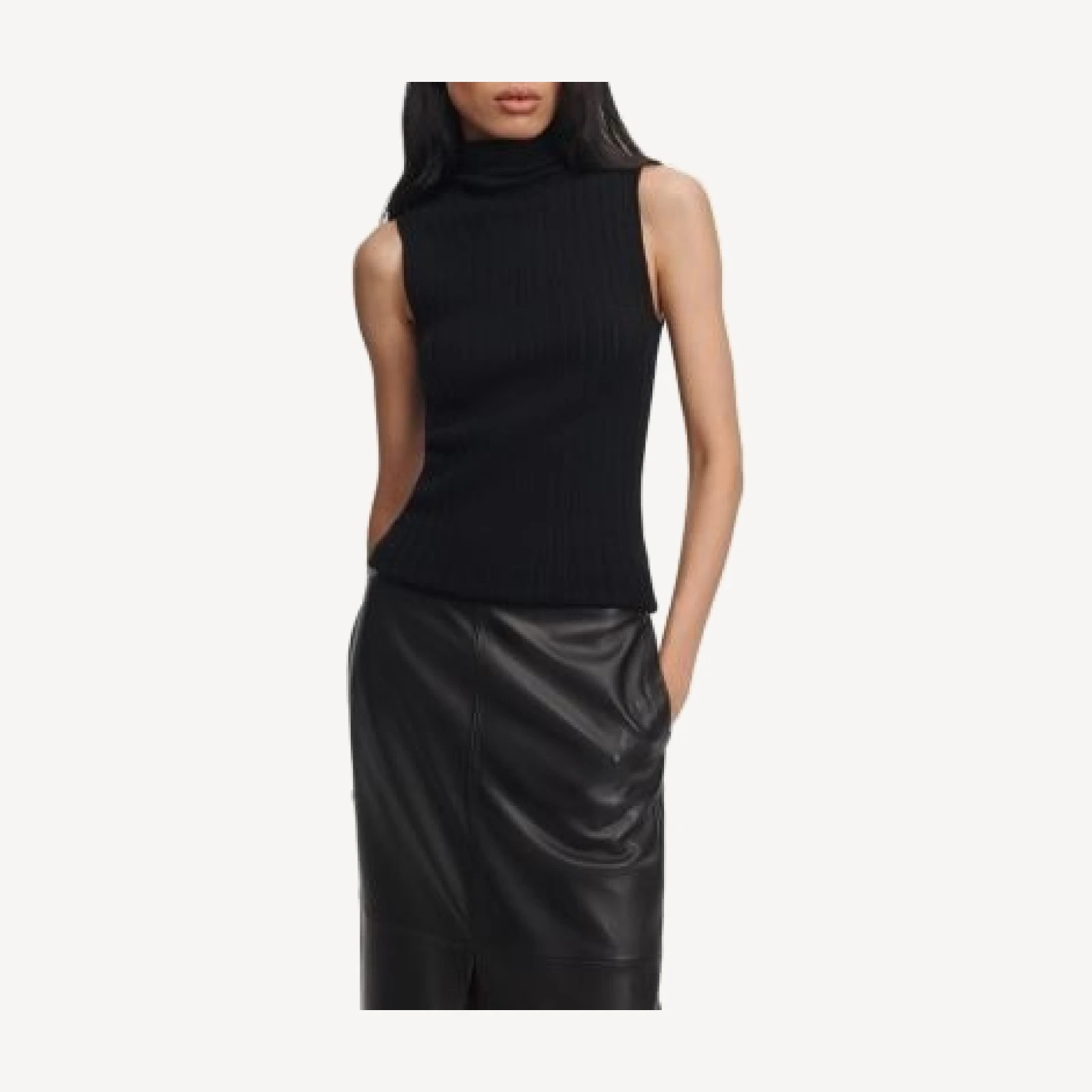 rag & bone Rhodes Wool Sleeveless Top